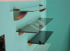 Стеклянные полочки